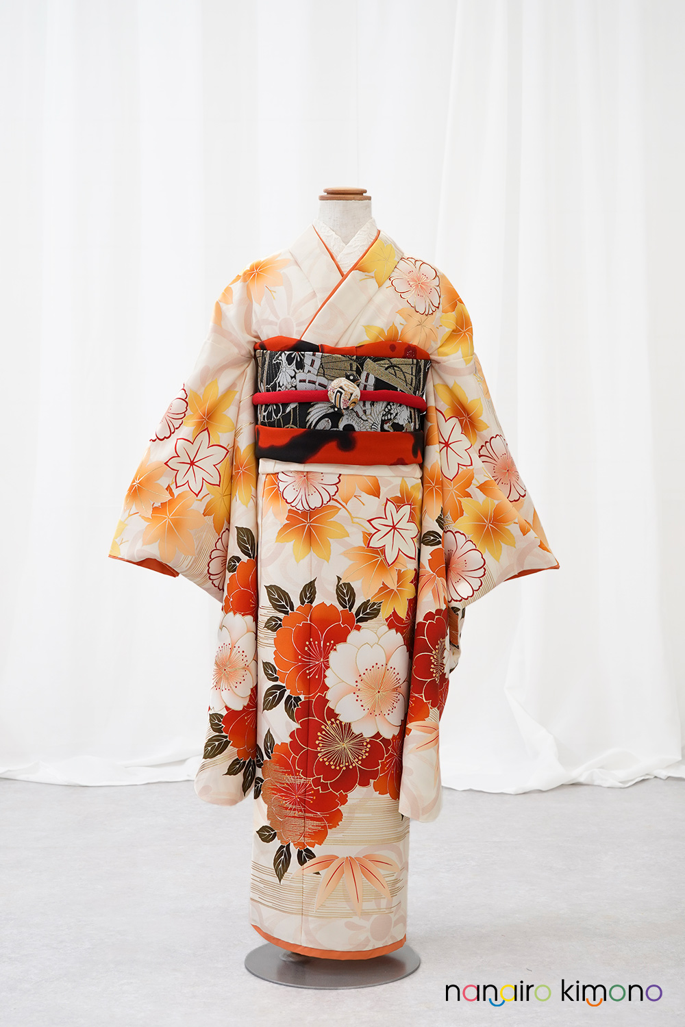7歳女児・着物セットレンタル｜京舞 G7-008
