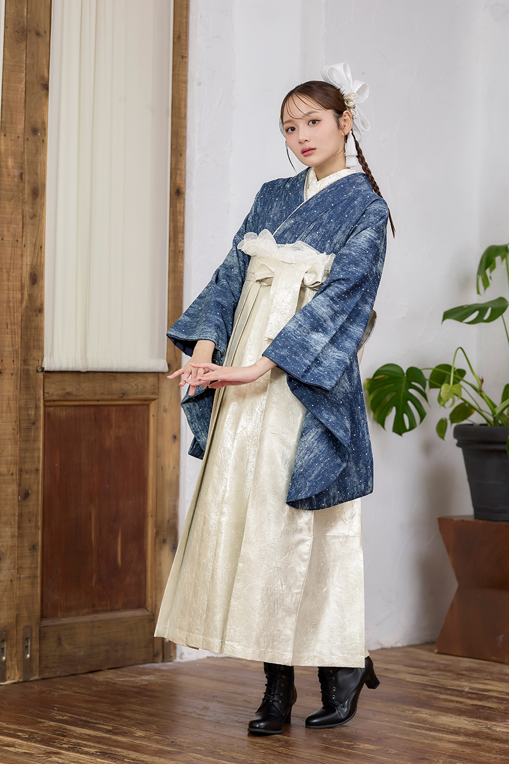 新作袴入荷致しました‼️