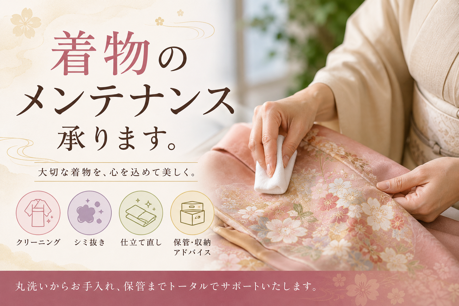 加工クリーニング
